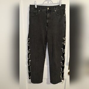 Express Jeans *redesigned* by hand